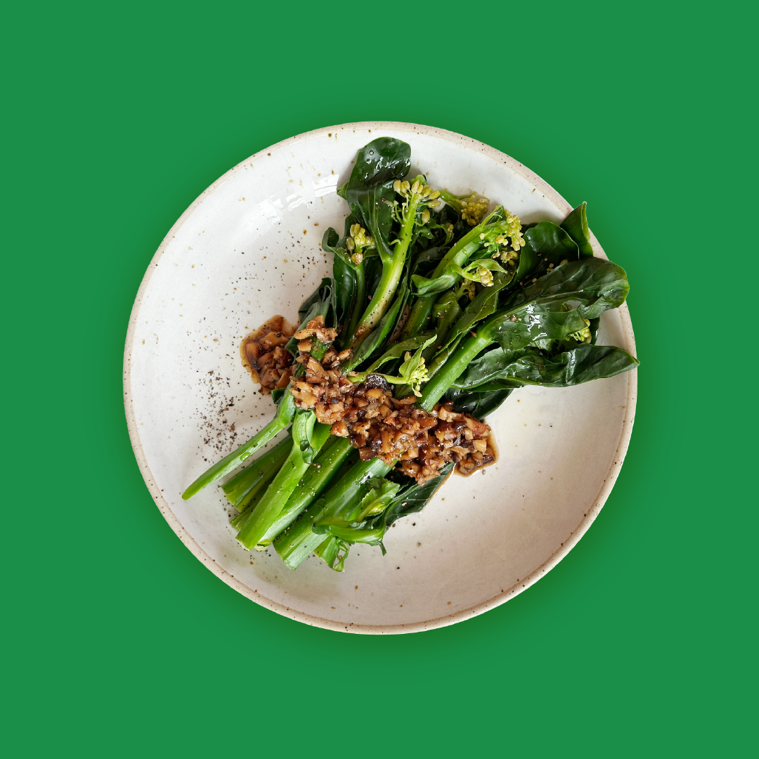 Charred Chinese Broccoli