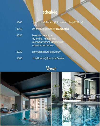 Wet & Wild Christmas Party -FREEDIVING & MERMAID Introduction Class with SHELLO