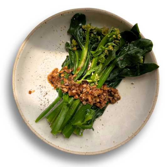 Charred Chinese Broccoli